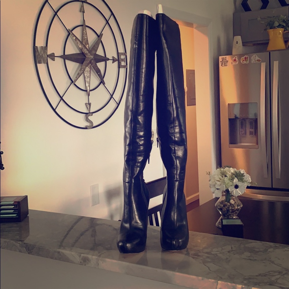 Aldo Tall Black Boots